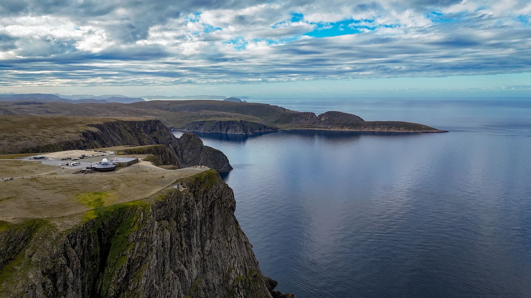 Nordkapp Cliffs, Aerial WIDE 2